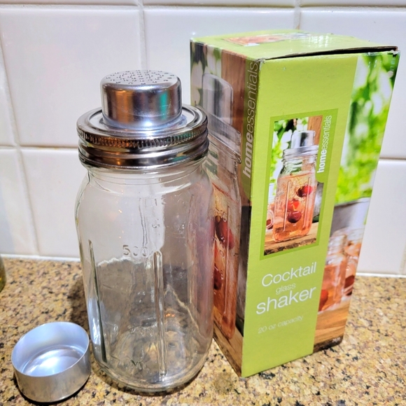 Glass cocktail shaker - Picture 2 of 2